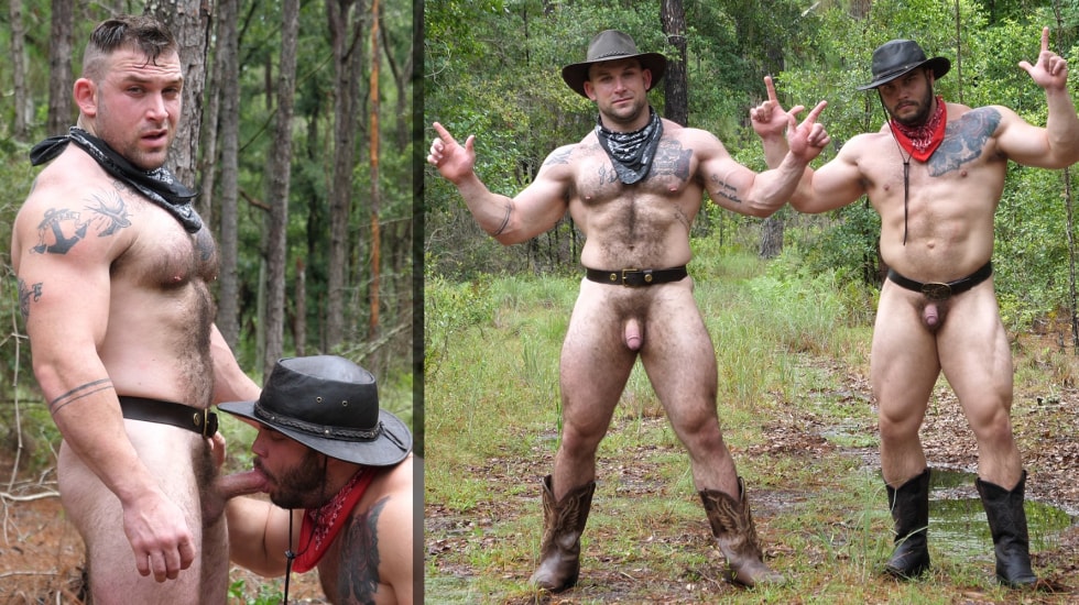 Hunks Fucking in The forest Southworld